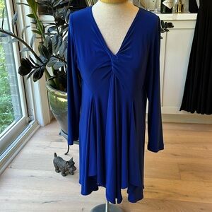 Sympli Blue Long Sleeve Tunic/Dress
